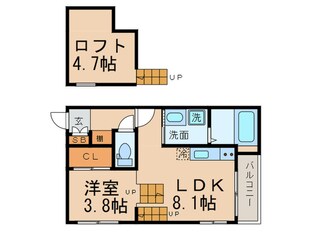 アーバンレジデンス名古屋の物件間取画像